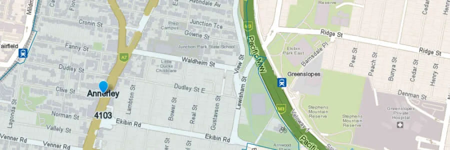 Pest Control Annerley Map